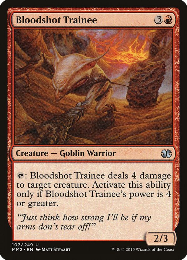 Bloodshot Trainee [Modern Masters 2015] Online Sale