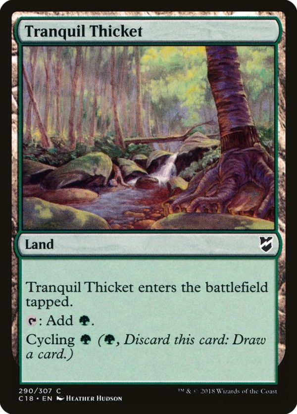 Tranquil Thicket [Commander 2018] Fashion