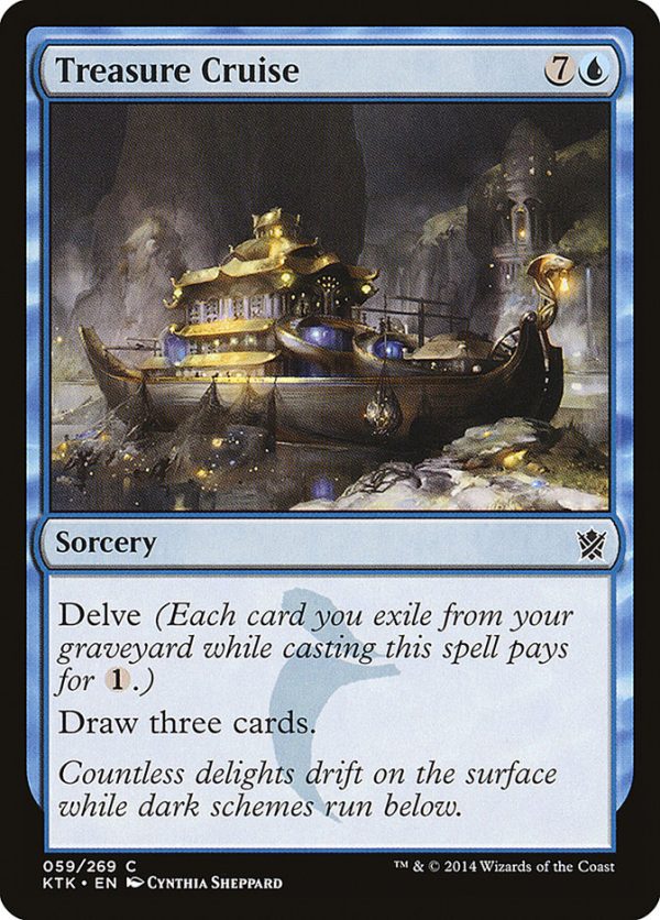 Treasure Cruise [Khans of Tarkir] For Sale