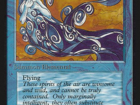 Air Elemental [Alpha Edition] Online Sale