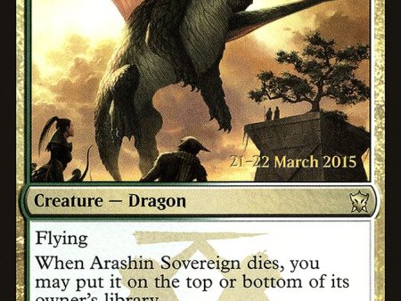 Arashin Sovereign [Dragons of Tarkir Prerelease Promos] For Discount