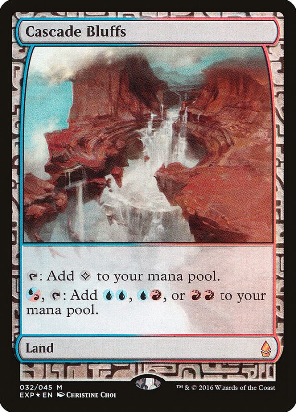 Cascade Bluffs [Zendikar Expeditions] Cheap