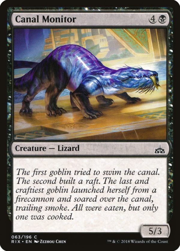 Canal Monitor [Rivals of Ixalan] For Cheap